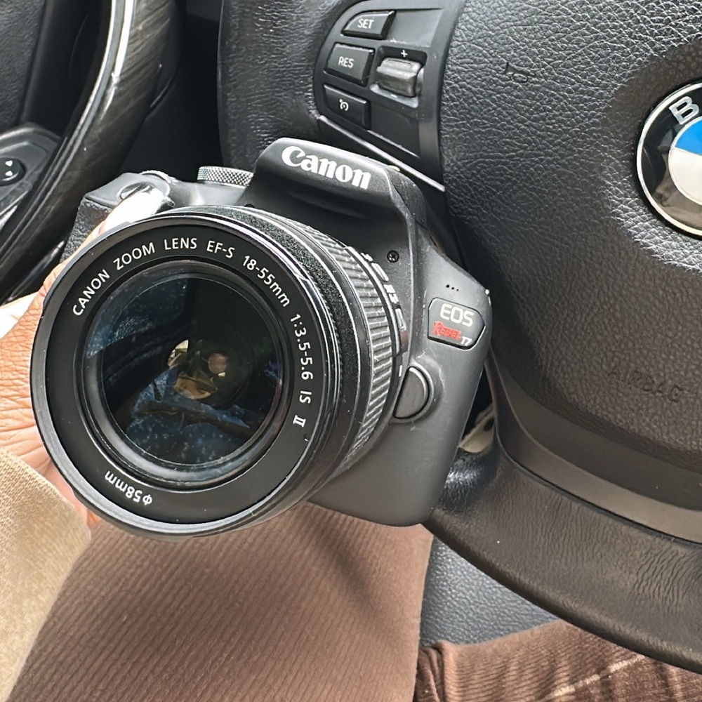 Canon EOS Rebel T7 Camera - Black
